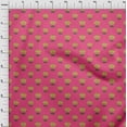 thumbnail image 3 of oneOone Cotton Poplin Fabric Leaves & Lotus Block Print Sewing Fabric BTY 42 Inch Wide, 3 of 4