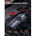 thumbnail image 3 of BUTURE 4000A Jump Starter with Air Compressor 150PSI, Portable Car Battery Booster, 12V Power Bank Jump Box for Gas & Diesel Engines, 3 of 8