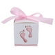 thumbnail image 2 of 50 cajas de papel con forma de huella de bebé para dulces, bodas, baby showers (rosa), 2 of 11
