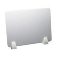 thumbnail image 3 of Zxpjkyu Clamp-on Desk Divider Office Separator Panel Portable with Noise-reducing Design White, 3 of 9