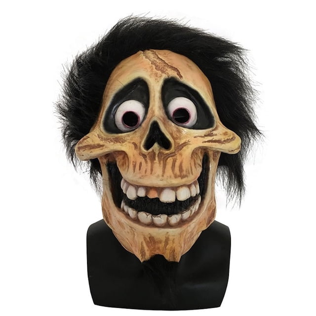 Máscara integral de látex de Coco Boy Horror para Halloween