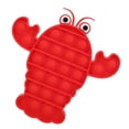 thumbnail image 2 of Juguete sensorial de burbujas de empuje para niños, juguete para apretar de silicona para aliviar el estrés, autismo y TDAH, 2 of 14