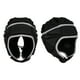 thumbnail image 4 of Protector de cabeza de Rugby transpirable casco de fútbol adulto niño joven Scrum Hat Negro Cola Protector de casco de rugby, 4 of 7