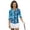 Cute Shark, variant on Uorisanigo Lucky Clover Womens 3/4 Sleeve Golf Shirts Size S Soft Fashionable Quick Dry Athletic Polo Shirts Versatile Zipper Neck Tennis Tops Casual Outing Wear for Workout Sports