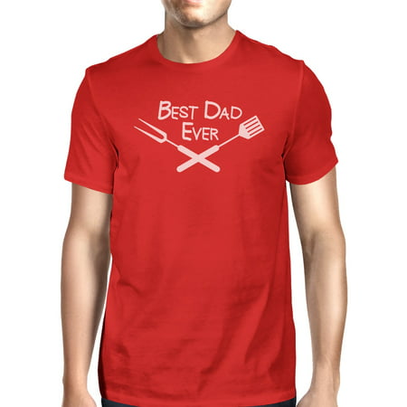 Best Bbq Dad Mens Red Round Neck Tee Funny Birthday Gifts For (Top 10 Best Dad Jokes)