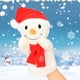 thumbnail image 1 of Muñeco de nieve, muñeco de nieve, muñeco de mano de peluche, juguete con boca móvil, 1 of 5