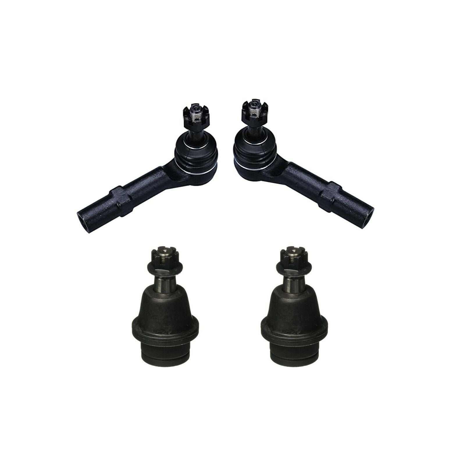 Evan-Fischer Front Inner Tie Rod Ends Set Of 2 For Ford F-150 1997-2003 F-250 Expedition Navigator