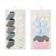 thumbnail image 4 of Bolsa organizadora colgante de doble cara para ropa interior y sujetadores | Almacenamiento de ropa de tela no tejida con diseño de múltiples bolsillos | Gancho giratorio para armario o viaje, 4 of 4