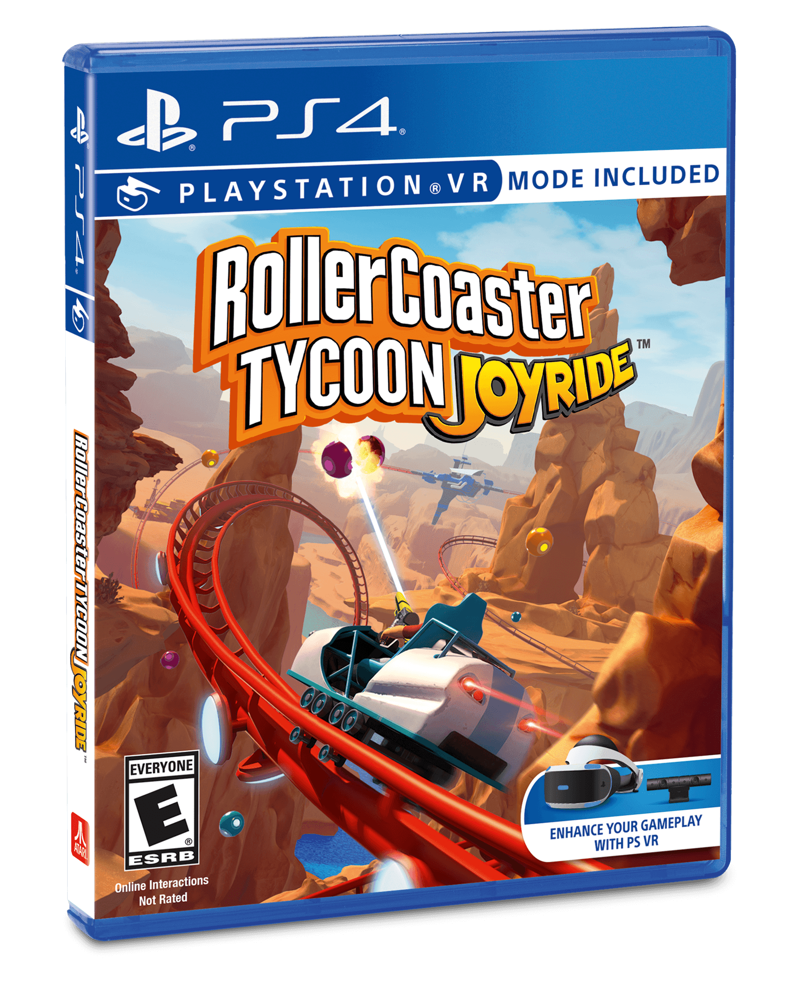 Roller Coaster Tycoon Joyride Atgames Playstation Ps4 Psvr