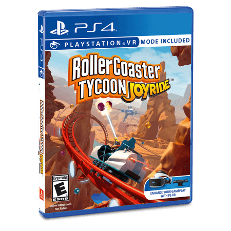 Roller Coaster Tycoon Joyride Atgames Playstation Ps4 - roblox water slide park tycoon roblox free accessories