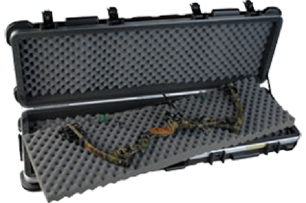 SKB QUAD RIFLE/SHOTGUN CASE W/WHEELS POLYETHYLENE RIBBED