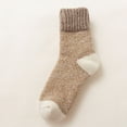 thumbnail image 2 of sususu Thick Crew Socks Women,Abs Stopper Socks 1 Pair Wool Socks Winter Socks Norwegian Socks With Inner Cloth Unisex, 2 of 3