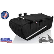 Chase Harper USA 5000 Under The Seat Bag - 2020 Model - Compatible with All Honda Ruckus Model Years - Water and Tear-Resistant Industrial Grade Ballistic Nylon - Black
