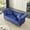 Blue, variant on CHEERFUN 71 Inch Velvet Sofa with Storage for Living Room Bedroom, U Shape Backrest Couch with 2 Pillows, Beige
