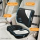 thumbnail image 3 of Juego de cojines Samsonite de espuma viscoelástica para asiento y soporte lumbar, 3 of 5