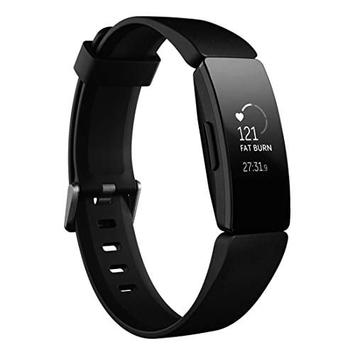 Vugge linse indre Fitbit Inspire HR Heart Rate and Fitness Tracker, One Size (S and L Bands  Included), 1 Count - Walmart.com