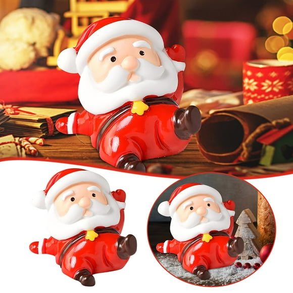 Vintage Ornament Set Vintage Christmas Ornament Strength Ornament Special Christmas Ornament Sparkly Ornament Happy Christmas Santa Snowman Cute Couple Micro Snow Scenery Decoration Accessories