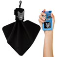 thumbnail image 1 of Clean Screen Wizard Microfiber Handy Screen Cleaner Cleaning Cloth, Black- Grey, 1 of 1