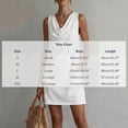 thumbnail image 3 of Noric Women Cotton Linen Summer Sleeveless Dresses Casual Cowl Neck with Pockets Solid Color Mini Dress Trendy 2026, 3 of 6