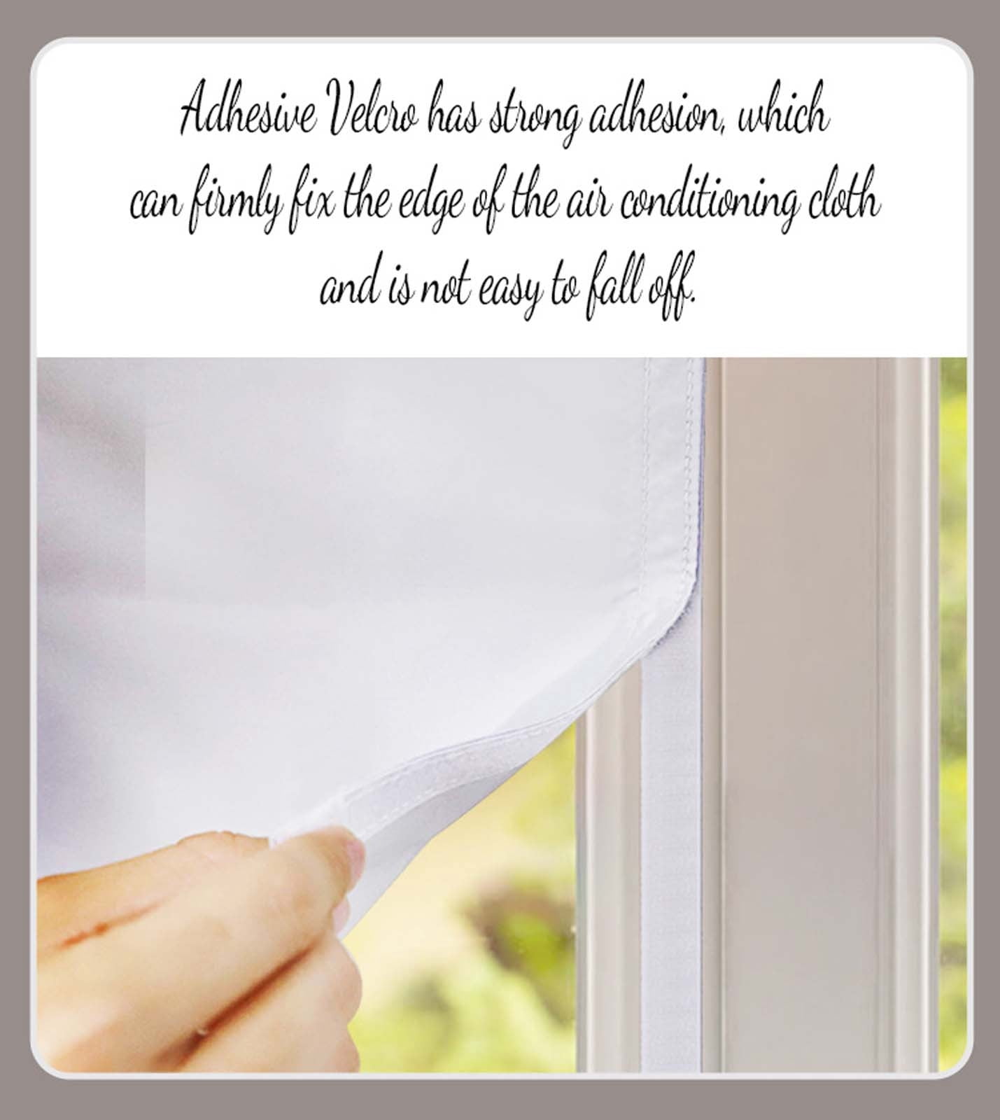 Air Conditioner Window Seal Kit, 400cm Universal AC Vent Foam, No Drill Installation for Portable AC Dryer, Insulated Barrier Against Heat Rain Bugs, Energy Saving Weatherproof Seal Strip