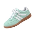 thumbnail image 3 of Willtoo Women's Retro Fashion Sneakers Comfortable Casual Anti Slip Platform Low-Top Sneakers Lace Up Memory Foam Tennis Walking Shoes, 3 of 6