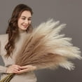 thumbnail image 2 of Perfnique 9PCS Faux Pampas Grass, 38'' Tall Pampas Grass for Floor Vase, Pampas Grass Decor Tall, Boho Home Decor, 2 of 6