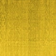 thumbnail image 1 of Ahgly Company Indoor Square Abstract Yellow Modern Area Rugs, 5' Square, 1 of 4