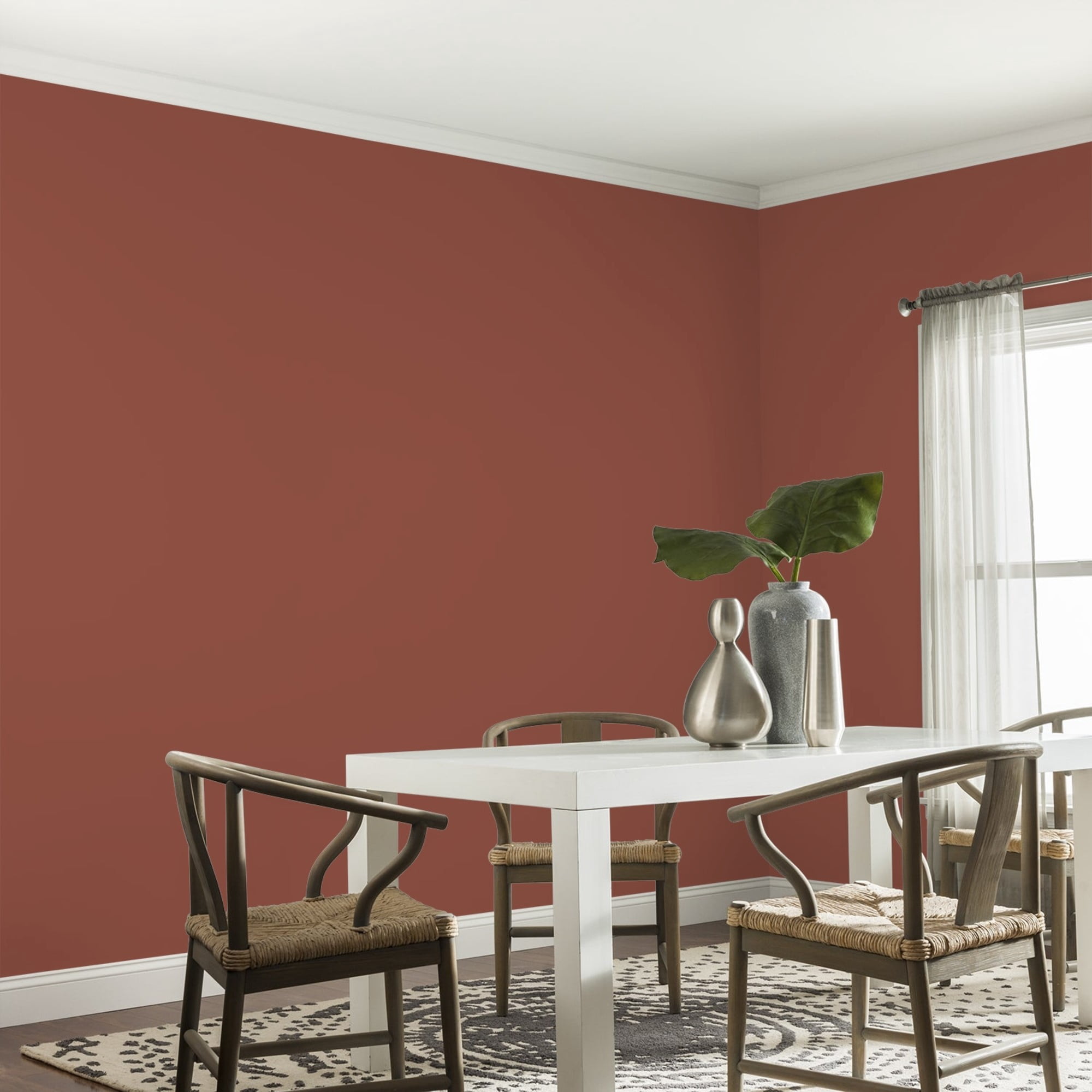 Glidden Spred Baked Bean / Red, Eggshell Interior Paint with Primer, 1 Gallon