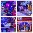 thumbnail image 4 of Kit Book Nook Tonecheer Cyber Punk Cyber City con luz LED, 4 of 8
