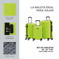 thumbnail image 2 of Set 3 Maletas Rigidas Rueda Doble Sun Coast 20 24 28 In, 2 of 7