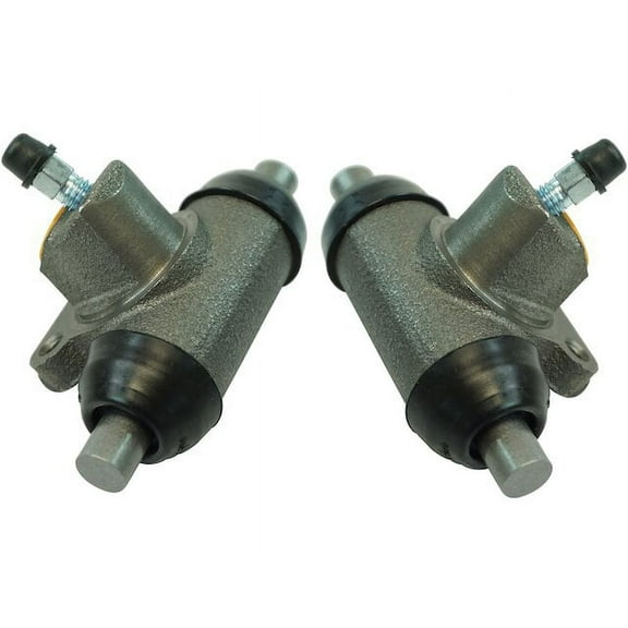 Rear Drum Brake Wheel Cylinder Set 2 Piece - Compatible with 1995 - 2002 Pontiac Sunfire 1996 1997 1998 1999 2000 2001