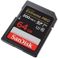 thumbnail image 3 of Tarjeta SD 64GB SanDisk Graba 4K 200MB/s SDSDXXU-064G-GN4IN, 3 of 3