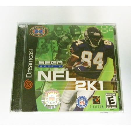 NFL 2K1 for the Sega Dreamcast System (Best Dreamcast Games Of All Time)