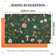 thumbnail image 6 of Yayeee Doormat for Inside 20"x32" Absorbent Low-Profile Washable Non-Slip Rubber Backed Entryway Rug, Green Forest Pattern, 6 of 8