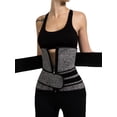thumbnail image 6 of Women's Neoprene Sauna Waist Trainer Belt Weight Loss Tummy Compression Shaping Fitness Back Support Girdle, 6 of 6