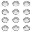 thumbnail image 1 of LITINKIMI 15Pcs High Strength Stainless Steel Tart Molds Assorted Color for Baking Use, 1 of 8