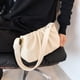 thumbnail image 2 of Bolso Hombro Mujer PU Correa Ajustable Plisado Hobo Sling Bag, 2 of 9