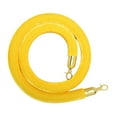 thumbnail image 3 of 1Pcs Queue Line Barrier Rope 1.5M Velvet Playground Theaters Hotel Yellow, 3 of 8