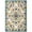 blue, variant on Modway Reflect Freesia Distressed Floral Vintage Medallion 5x8 Indoor and Outdoor Area Rug in Multicolored