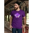 thumbnail image 2 of Astronaut In A Shape T-Shirt Men -Smartprints Designs, Male Small, 2 of 4
