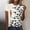 #081-Multicolor, variant on Haivin Womens Short Sleeve T-shirt,Printed Equestrian Style, Casual Comfortable Top for Daily Wear and Outdoor Activities