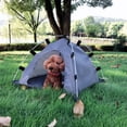 thumbnail image 4 of YOPTOP Weatherproof and Hassle-Free: Automatic Quick Opening Pet Tent for Kittens and Dogs,Gray, 4 of 5