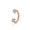 Rose Gold, variant on Stainless Steel 8mm Horseshoe 16G Lip Nose Ring Set Body Piercing Cartilage Helix Tragus Earrings for Women Men