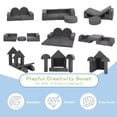 thumbnail image 3 of NAVINE Kids Sofa Couch 10-Pieces, Play Couch Sofa Modular Toddler Couch for Playroom, Gift for Kids, Gray, 3 of 7