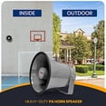 thumbnail image 3 of PyleHome PHSP8K 8.1 Inch 50 Watt Indoor and Outdoor Wall Mount PA Horn Speaker, 3 of 7