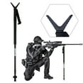 thumbnail image 3 of Adjustable V-Shaped Aluminium Stick& Climbing Stand, 34"--77" Length Hunting Accessories, 3 of 5