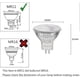 thumbnail image 3 of 12v 35w Halogen Lamps Gu4 Spot Base 2800k Warm White, Dimmable, Pack Of 8, 3 of 4