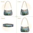 thumbnail image 7 of FORMRS Womens Shoulder Bag with Chain Strap Clutch Purse Cute Tote Handbag, Blue Sea Boat, 7 of 7