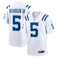 thumbnail image 2 of Indianapolis Colts Anthony Richardson Sr #5 White 2025 NFL Game T-shirts, 2 of 4