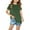 Army Green, variant on Girls Shirts Short Sleeve Plain Tee Kids Crewneck Tshirts Summer Tops Basic Tees 3-14 Years